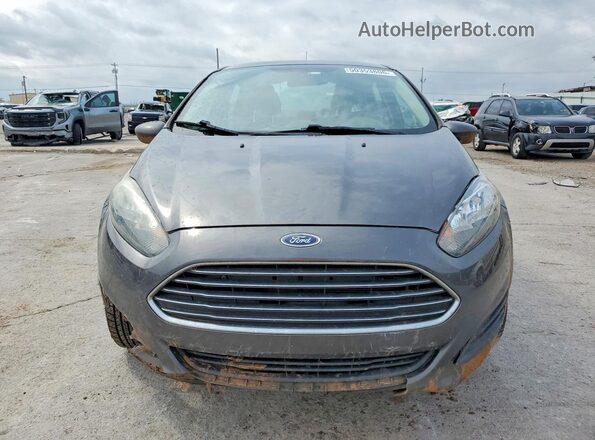 3FADP4BJXJM104414 2018 FORD FIESTA Серый Вид спереди