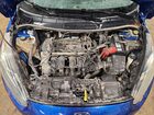 2018 Ford Fiesta Se Blue vin: 3FADP4BJXJM122900