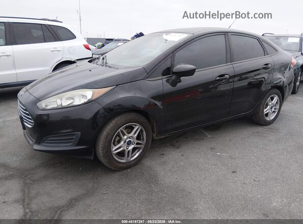 3FADP4BJXKM137978 2019 FORD FIESTA Черный Передняя левая четверть