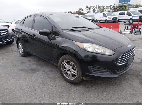 3FADP4BJXKM137978 2019 FORD FIESTA Черный Передняя правая четверть
