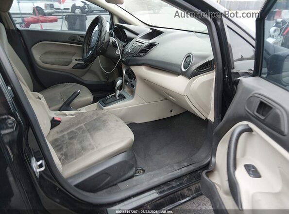 3FADP4BJXKM137978 2019 FORD FIESTA Черный Вид салона спереди