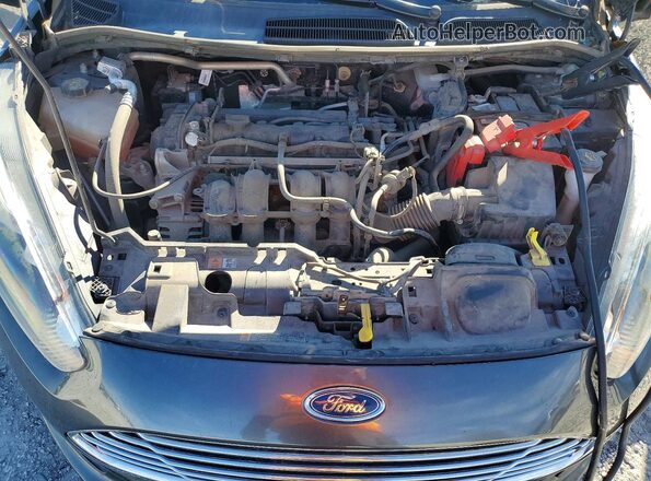 3FADP4BJXKM141884 2019 FORD FIESTA Gray Вид задньої частини салону