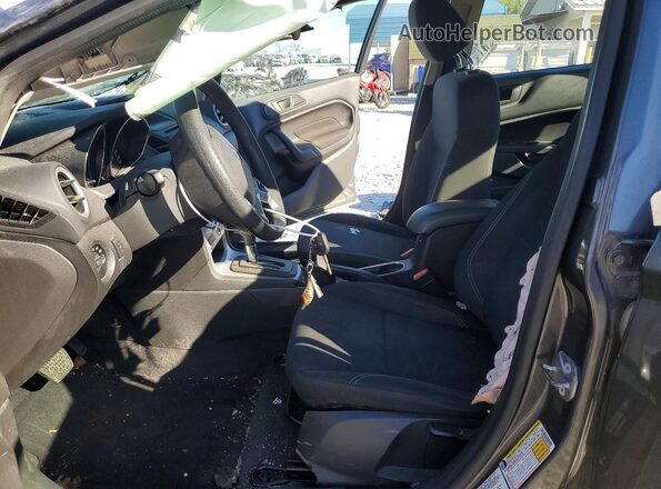 3FADP4BJXKM141884 2019 FORD FIESTA Gray Вид салону спереду