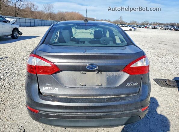 3FADP4BJXKM141884 2019 FORD FIESTA Gray Вид ззаду