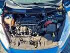 2017 Ford Fiesta Titanium Синий vin: 3FADP4CJ8HM161641