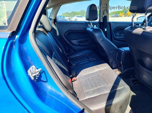 3FADP4CJ8HM161641 2017 FORD FIESTA Синий Вид задних сидений