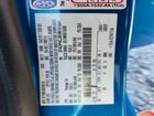 2017 Ford Fiesta Titanium Синий vin: 3FADP4CJ8HM161641