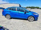 2017 Ford Fiesta Titanium Синий vin: 3FADP4CJ8HM161641