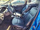 2017 Ford Fiesta Titanium Синий vin: 3FADP4CJ8HM161641