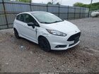 2019 Ford Fiesta St Line White vin: 3FADP4DJ7KM136431