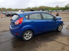 2018 Ford Fiesta Se Синий vin: 3FADP4EJ0JM107981