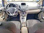 2018 Ford Fiesta Se Синий vin: 3FADP4EJ0JM107981