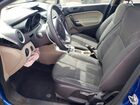 2018 Ford Fiesta Se Синий vin: 3FADP4EJ0JM107981
