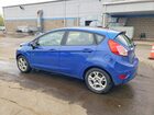 2018 Ford Fiesta Se Синий vin: 3FADP4EJ0JM107981