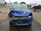 2018 Ford Fiesta Se Синий vin: 3FADP4EJ0JM107981