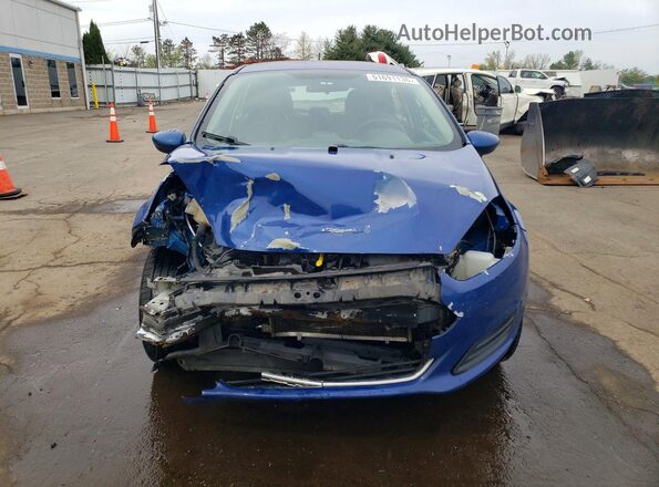 3FADP4EJ0JM107981 2018 FORD FIESTA Синий Вид спереди