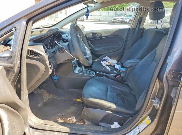 3FADP4EJ0KM111854 2019 FORD FIESTA Угольный Вид салона спереди
