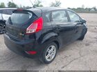 2019 Ford Fiesta Se Черный vin: 3FADP4EJ0KM144692