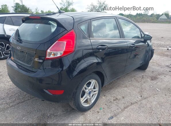 3FADP4EJ0KM144692 2019 FORD FIESTA Черный Задняя правая четверть