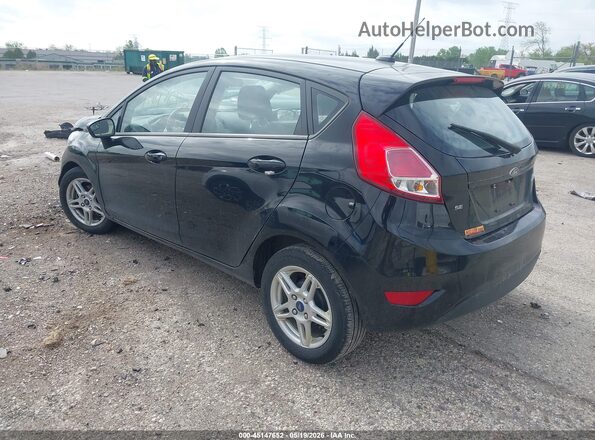 3FADP4EJ0KM144692 2019 FORD FIESTA Черный Задняя левая четверть