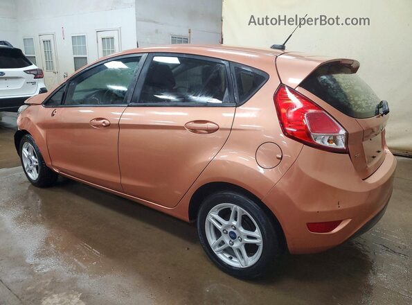 3FADP4EJ2HM104316 2017 FORD FIESTA Orange Trasero izquierdo