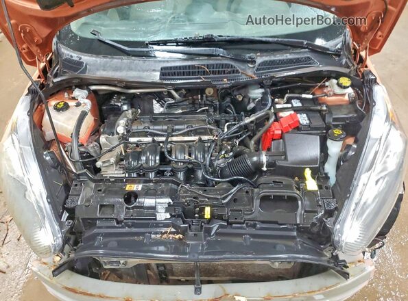 3FADP4EJ2HM104316 2017 FORD FIESTA Orange Vista interior trasera