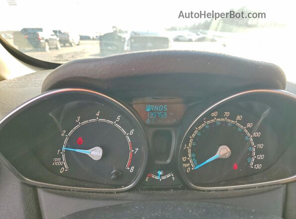 3FADP4EJ2HM115994 2017 FORD FIESTA Silver Instrument cluster view