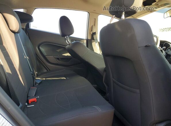 3FADP4EJ2HM115994 2017 FORD FIESTA Silver Rear seats view