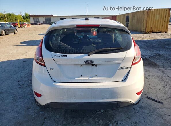 3FADP4EJ2JM108534 2018 FORD FIESTA Белый Вид сзади