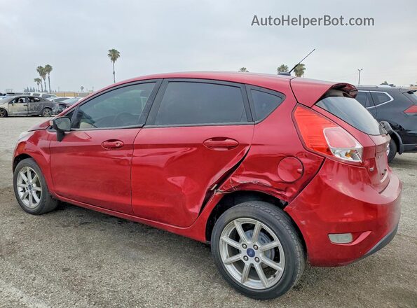 3FADP4EJ3GM147254 2016 FORD FIESTA Красный Задняя левая четверть