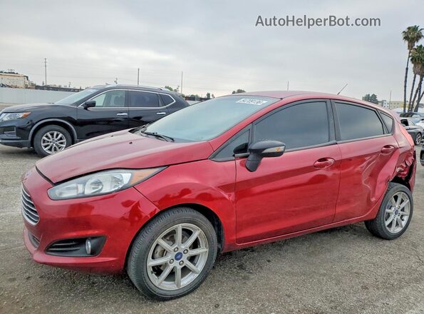 3FADP4EJ3GM147254 2016 FORD FIESTA Красный Передняя левая четверть