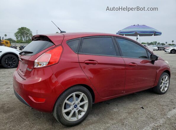 3FADP4EJ3GM147254 2016 FORD FIESTA Красный Задняя правая четверть