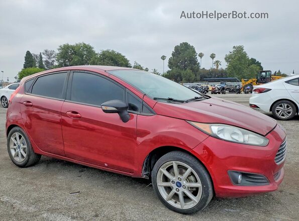3FADP4EJ3GM147254 2016 FORD FIESTA Красный Передняя правая четверть