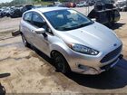 2017 Ford Fiesta Se Серебряный vin: 3FADP4EJ3HM155890
