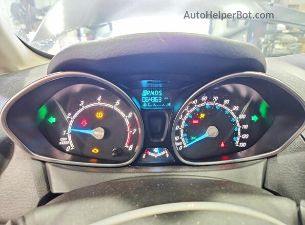 3FADP4EJ3KM152477 2019 FORD FIESTA Charcoal ხელსაწყოთა პანელის ხედი