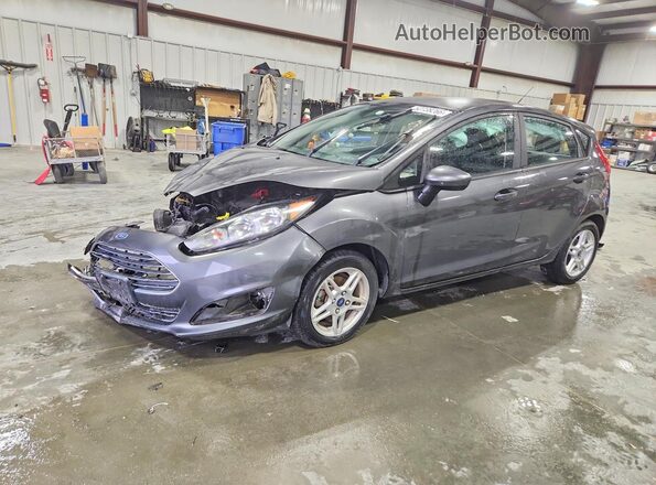3FADP4EJ3KM152477 2019 FORD FIESTA Charcoal წინა მარცხენა ხედი სამი მეოთხედიდან