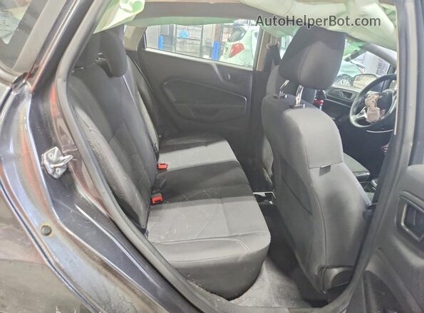 3FADP4EJ3KM152477 2019 FORD FIESTA Charcoal უკანა სავარძლების ხედი