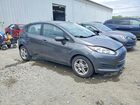 2017 Ford Fiesta Se Gray vin: 3FADP4EJ4HM118749