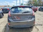 2017 Ford Fiesta Se Gray vin: 3FADP4EJ4HM118749