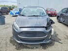 2017 Ford Fiesta Se Gray vin: 3FADP4EJ4HM118749