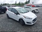 2019 Ford Fiesta Se White vin: 3FADP4EJ4KM125191
