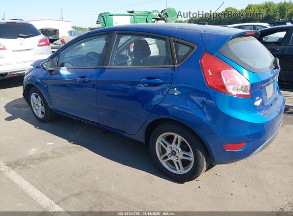3FADP4EJ4KM157414 2019 FORD FIESTA Синий Задняя левая четверть