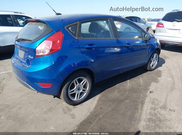 3FADP4EJ4KM157414 2019 FORD FIESTA Синий Задняя правая четверть