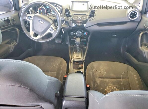 3FADP4EJ6HM123886 2017 FORD FIESTA Black Вид панелі приладів
