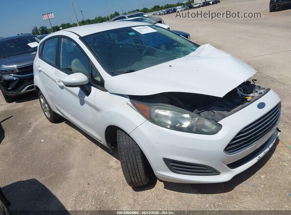 3FADP4EJ6HM171582 2017 FORD FIESTA Белый Передняя правая четверть