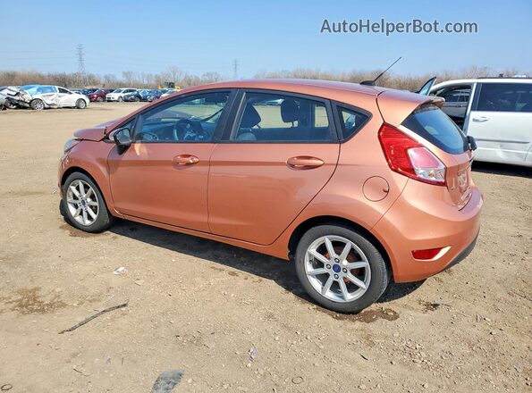 3FADP4EJ7HM102240 2017 FORD FIESTA Оранжевый Задняя левая четверть