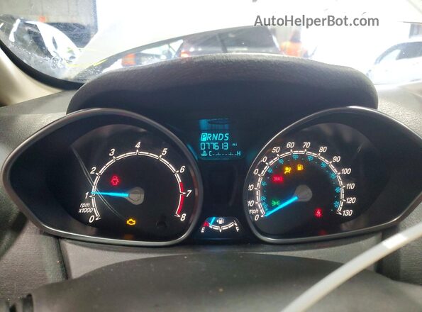 3FADP4EJ7JM106715 2018 FORD FIESTA Silver Vista del cuadro de instrumentos