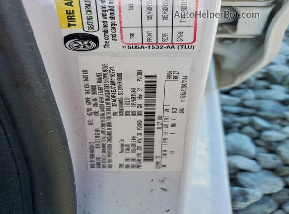 3FADP4EJ7JM116791 2018 FORD FIESTA Белый Вид подкапотного пространства
