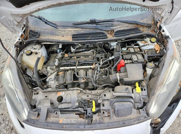 3FADP4EJ7KM150764 2019 FORD FIESTA Белый Вид задней части салона