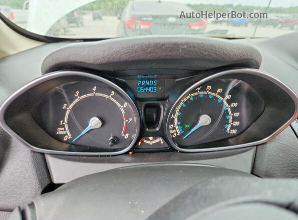 3FADP4EJ7KM150764 2019 FORD FIESTA Белый Вид щитка приборов